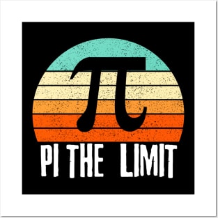 Pi the limit Posters and Art